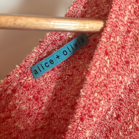 Alice + Olivia cotton short and knit tank jumper, one piece with back zip - Picture 3 of 4